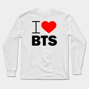 I LOVE BTS Long Sleeve T-Shirt